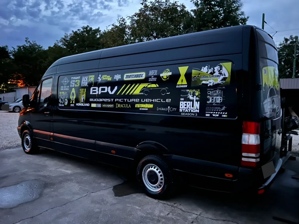 Mercedes Sprinter van — photograph from the original BPV booklet (page 5, image 1)