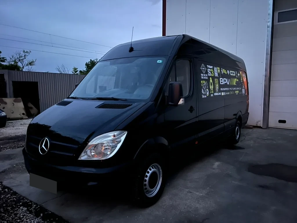 Mercedes Sprinter van — photograph from the original BPV booklet (page 5, image 2)